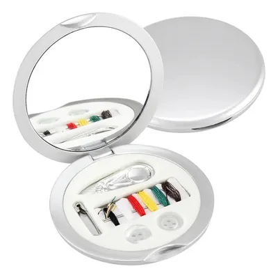 Set Costura Espejo Plateado - Regalo Práctico