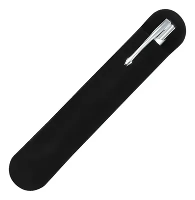 Funda Boligrafo Pana Negra 16x3cm Elegante Negro
