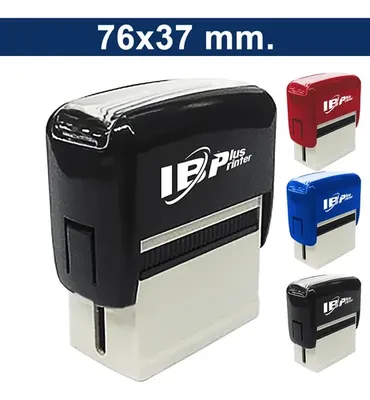 Timbre Automatico Rectangular Autoentintable Xl60