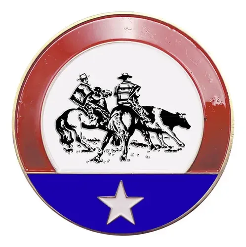 Moneda Metálica Reversible 50/70mm Ch Rodeo