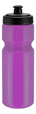 Botella Deportiva Plástica 700ml Sin Bpa Varios Colores