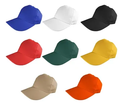 Gorro Jockey Unisex 5 Paneles Algodón Poliéster