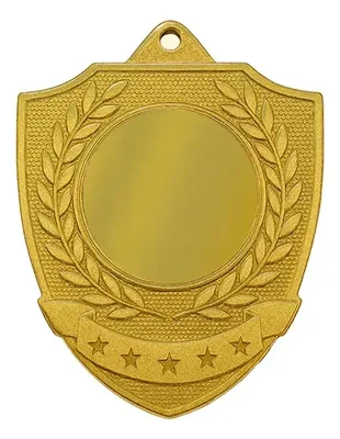 Medalla Laurel Reconocimiento 50mm Diseño Elegante