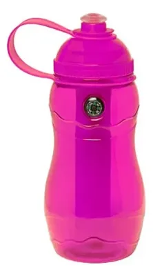Botella Deportiva Plástica 550ml Con Brújula Integrada