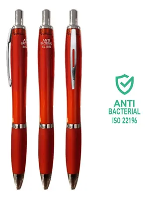 Bolígrafo Antibacteriano Plástico Abs 4 Colores