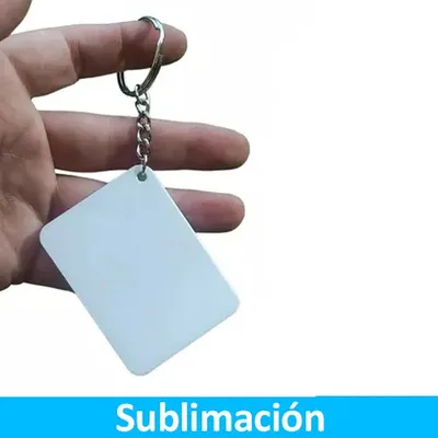 Llavero Acrílico Sublimable Con Estuche Premium