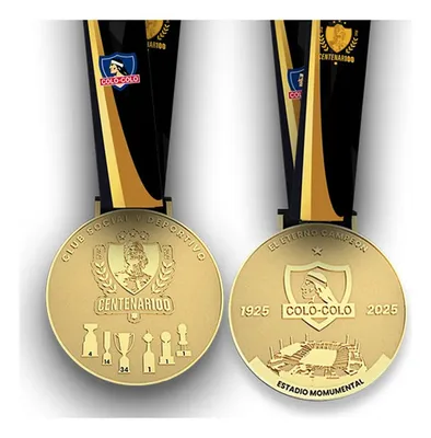 Medallon Conmemorativo Centenario Colo Colo Edicion Limitada
