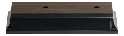 Base Plástica Trofeo Madera Ba40 Elegante Diseño