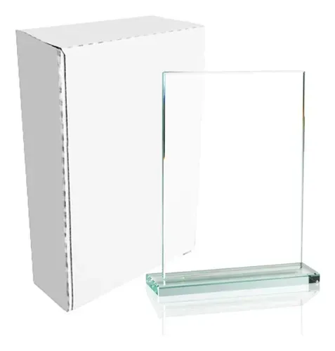 Galvano Cristal Grabado Láser Profesional Rectangular