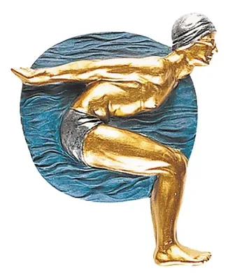 Molde Resina Natacion Nr 39 12cm Decoracion Manualidades