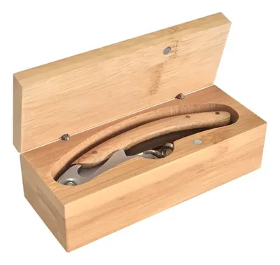 Sacacorchos Multiherramienta Bamboo Estuche W8