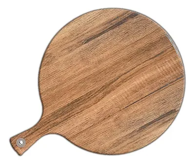 Tabla Redonda Pizza Acacia 36x47cm Tp12