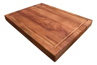 Tabla Picar Carne Acacia Rectangular 40x30cm Tp11