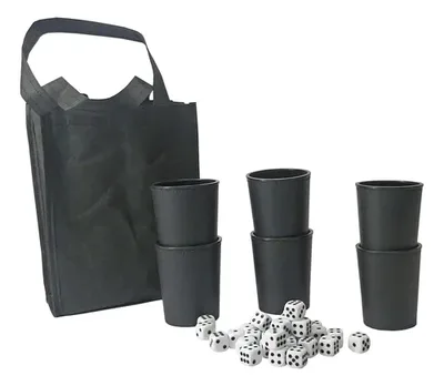 Set De Juego 6 Cachos Y 30 Dados Jc02