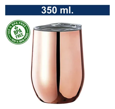 Taza Termica Acero Inoxidable Cobre 350ml