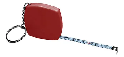 Llavero Medidor 1 Metro Personalizable Huincha Rígida