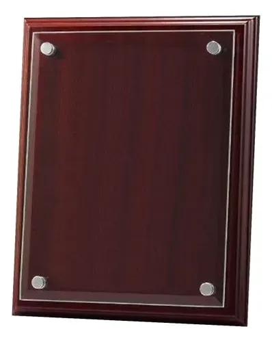 Porta Lámpara Galvano Madera Acrílico