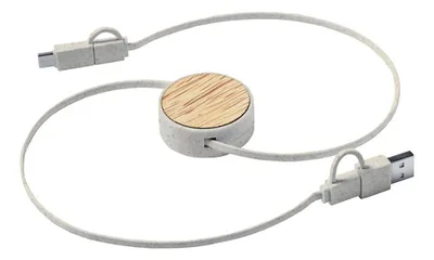 Multicargador Bamboo T61 Con Usb Tipo C Reversible