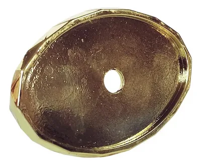 Tapa Columna Ovalada Dorado 45x70mm Modelo 1299g