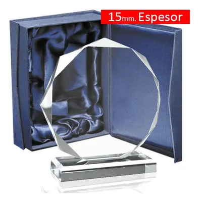 Galvano Cristal Octagonal Para Grabado Láser Cta 18