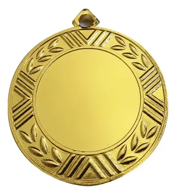 Medalla Conmemorativa Laurel 40mm Metal