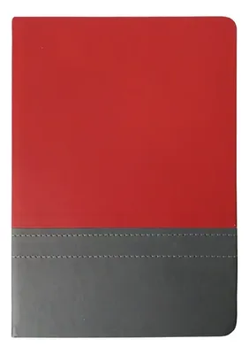 Libreta Bicolor Cubierta Pu 80 Hojas Marfil