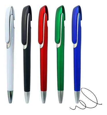Boligrafo Plástico Multicolor L70 Con Tinta Negra