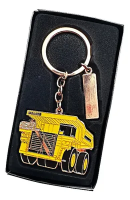 Llavero Camion Minero Cobre K78 Estuche Premium
