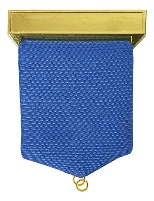 Cinta Condecoración Azul 50x15mm Caja 10 Unidades
