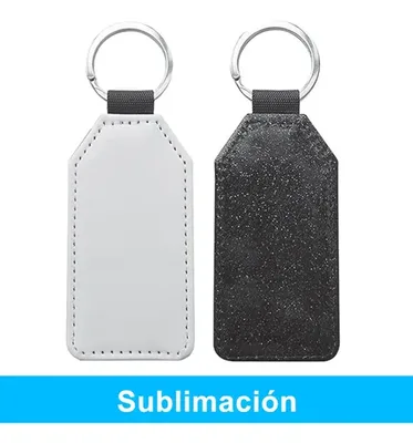 Llavero Sublimable Símil Cuero Personalizable K13