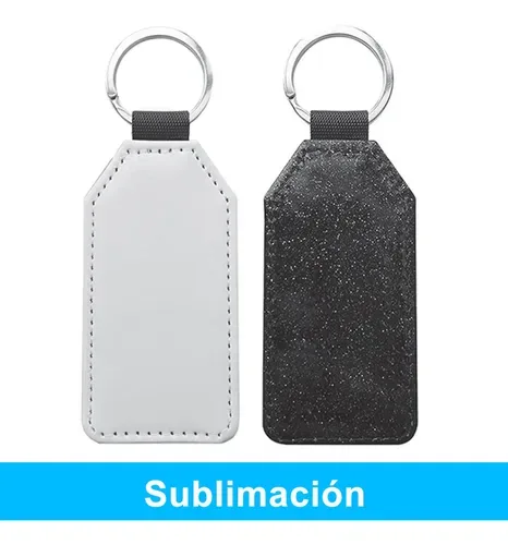 Llavero Sublimable Símil Cuero Personalizable K13