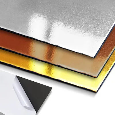 Placa Metalexglued Flexible 30x60cm Con Pegamento