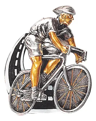 Molde Resina Ciclista 12cm Pintura Incluída
