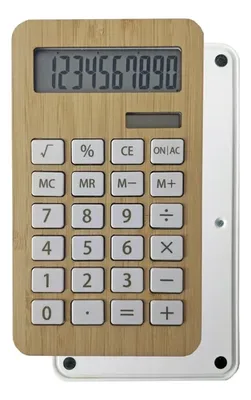 Calculadora Solar Bamboo 10 Dígitos Ecológica