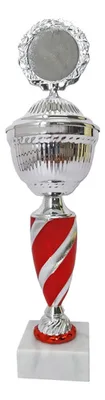 Trofeo Copa Metálica Base Mármol 34.5cm