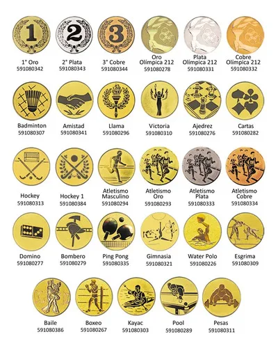 Sellos Redondos 25mm Diseños Deportivos Variados