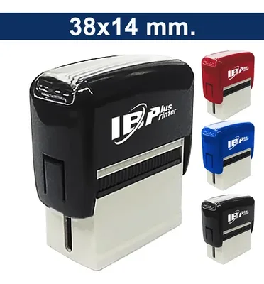 Timbre Automático Rectangular De Goma Xl20