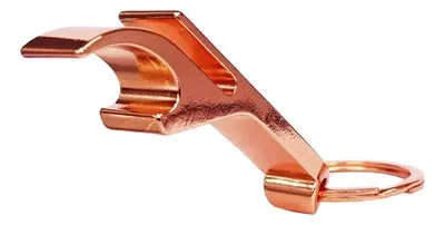 Llavero Destapador Metálico Cobre Brillante K62