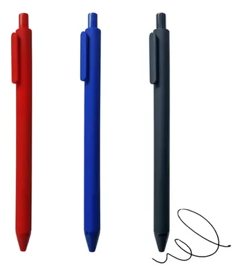 Boligrafo Plastico Mate L71 Con Tinta Negra