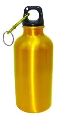 Botella Deportiva Aluminio 350ml Mosqueton