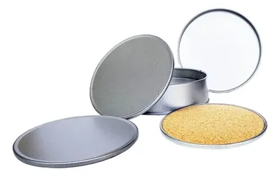 Set 6 Posavasos Aluminio Base Corcho T13