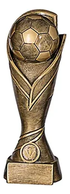 Trofeo Resina Copa Fútbol 33cm Personalizable
