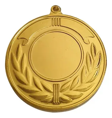 Medalla Laurel 50mm Reconocimiento Personalizable