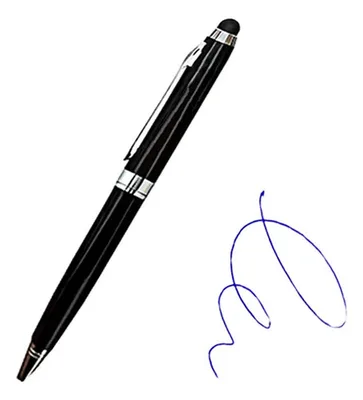 Bolígrafo Metálico Touch Screen Profesional B43 Azul