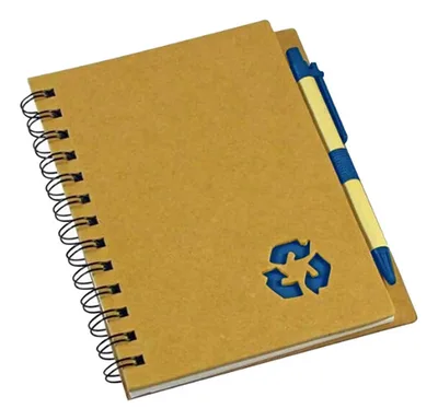 Cuaderno Ecológico Compostable Con Bolígrafo Incluido