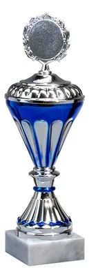 Copa Metálica Base Mármol Personalizable E1305