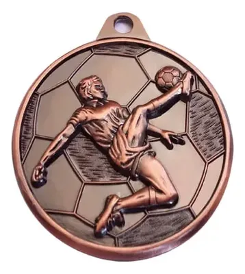 Medalla Deportiva Fútbol 50mm Reconocimiento Calidad