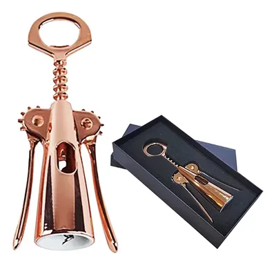 Descorchador De Vino Cobre W15 Con Estuche Eva