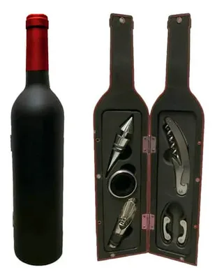 Set Accesorios Vino Botella Plástica W11