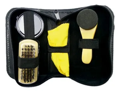 Set Limpieza Zapatos Va20 Caja Negra Poliester